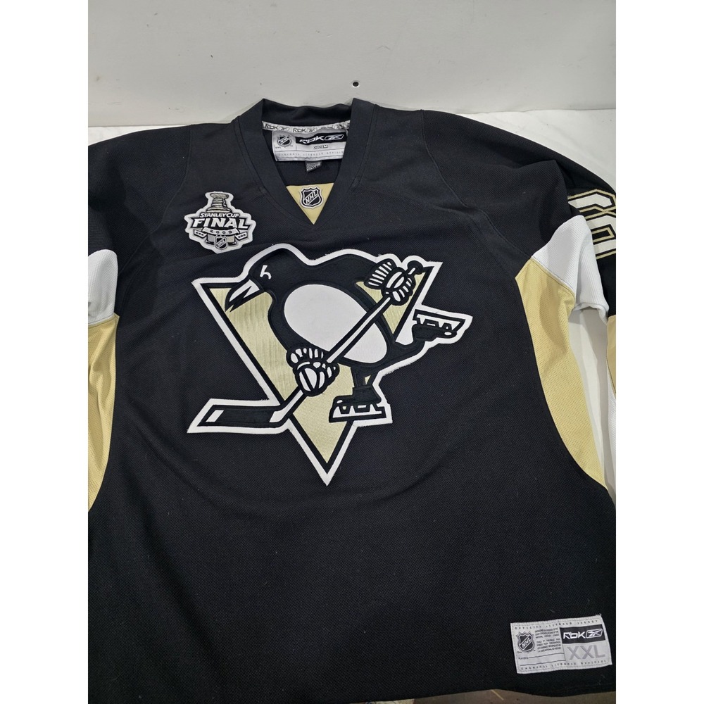 Rudolph #68 Pittsburgh Penguins 2009 Stanley Cup Reebok NHL Jersey Size XXL